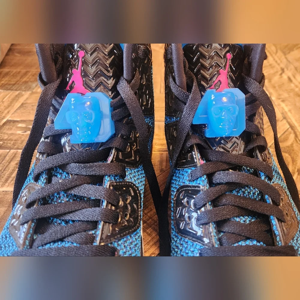 Air Jordan Spike Forty 'Photo Blue' 819952-029 Mens Blue And Pink Nike Air 10 - Picture 4 of 16